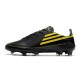 ADIDAS F50 Ghosted Adizero FG Scarpe Da Calcio Nero Giallo