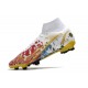 Nike Mercurial Superfly 8 Elite FG CR7 Bianco Rosso Blu Oro