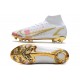 Nike Mercurial Superfly 8 Elite FG Bianco Rosso Blu Oro