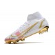 Nike Mercurial Superfly 8 Elite FG Bianco Rosso Blu Oro