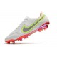 Nike Tiempo Legend 9 Elite FG Uomo Bianco Rosso Rosa