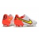 Nike Tiempo Legend 9 Elite FG Uomo Bianco Volt Cremisi Vivace