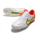 Nike Tiempo Legend 9 Elite FG Uomo Bianco Volt Cremisi Vivace