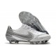 Nike Tiempo Legend 9 Elite FG Uomo Bianco Grigio