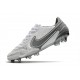 Nike Tiempo Legend 9 Elite FG Uomo Bianco Grigio