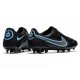 Nike Tiempo Legend 9 Elite FG Uomo Nero Grigio Ferro