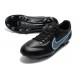 Nike Tiempo Legend 9 Elite FG Uomo Nero Grigio Ferro