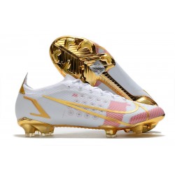 Nike Mercurial Vapor XIV Elite FG Vit Röd Guld