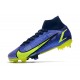 Nike Mercurial Superfly 8 Elite FG Zaffiro Volt Blu Void