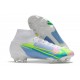 Nike Mercurial Superfly 8 Elite FG Bianco Blu