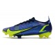 Nike Mercurial Vapor XIV Elite FG Zaffiro Volt Blu Void