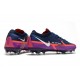 Nike Phantom GT2 Elite FG College Navy Bianco Viola Vivido