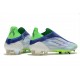 Scarpe Adidas X speedflow FG Bianco Verde Screaming Sonic Ink