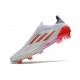 Scarpe Adidas X speedflow FG Bianco Ferro Metallizzato Rosso Solare