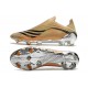 Scarpe Adidas X speedflow FG Tech Metallic Nero Core Intense Arancione