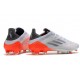 adidas X Speedflow.1 FG Scarpa Bianco Ferro Metallizzato Rosso Solare