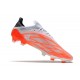 adidas X Speedflow.1 FG Scarpa Bianco Ferro Metallizzato Rosso Solare