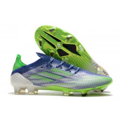 adidas X Speedflow.1 FG Scarpa Calcio Adizero Bianco Verde Screaming Sonic Ink