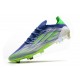 adidas X Speedflow.1 FG Scarpa Calcio Adizero Bianco Verde Screaming Sonic Ink