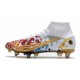 Nike Mercurial Superfly 8 Elite SG-Pro AC Bianco Oro Rosso