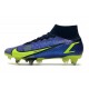 Nike Mercurial Superfly 8 Elite SG-Pro AC Zaffiro Volt Blu Void