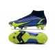 Nike Mercurial Superfly 8 Elite SG-Pro AC Zaffiro Volt Blu Void