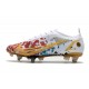 Nike Mercurial Vapor 14 Elite SG AC Bianco Rosso Oro