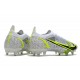 Nike Mercurial Vapor 14 Elite SG AC Bianco Nero Metallic Argento Volt