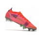 Nike Mercurial Vapor 14 Elite SG AC Cremisi Vivace Argento Metallico