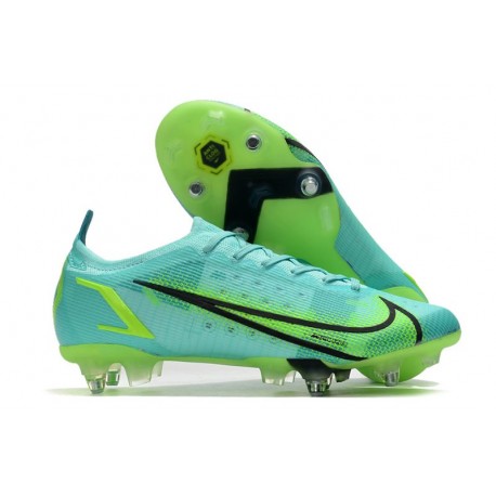 Nike Mercurial Vapor 14 Elite SG AC Turchese Dinamico Lime Glow