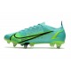 Nike Mercurial Vapor 14 Elite SG AC Turchese Dinamico Lime Glow