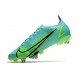 Nike Mercurial Vapor 14 Elite SG AC Turchese Dinamico Lime Glow