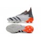 adidas Predator Freak+ FG Bianco Ferro Metallizzato Rosso Solare