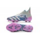 adidas Scarpe Calcio Predator Freak+ FG Metallico Rosa Blu