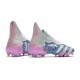 adidas Scarpe Calcio Predator Freak+ FG Metallico Rosa Blu