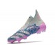 adidas Scarpe Calcio Predator Freak+ FG Metallico Rosa Blu