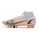 Nike Mercurial Superfly 8 Elite AG PRO Bianco Nero Cremisi Vivace Rosa Blast