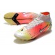 Nike Mercurial Superfly 8 Elite AG PRO Bianco Argento Metallico Platino Puro