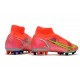 Nike Mercurial Superfly 8 Elite AG PRO Cremisi Vivace Argento Metallico