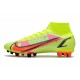 Nike Mercurial Superfly 8 Elite AG PRO Volt Cremisi Vivace Nero