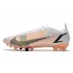 Nike Mercurial Vapor 14 Elite AG Bianco Nero Cremisi Vivace Rosa Blast