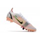 Nike Mercurial Vapor 14 Elite AG Bianco Nero Cremisi Vivace Rosa Blast