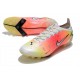 Nike Mercurial Vapor 14 Elite AG Bianco Argento Metallico Platino Puro