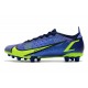 Nike Mercurial Vapor 14 Elite AG Pro Zaffiro Volt Blu Void