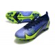 Nike Mercurial Vapor 14 Elite AG Pro Zaffiro Volt Blu Void