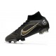 Nike Mercurial Superfly VIII Elite FG Nero Oro Metallico Argento