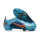 Nike Mercurial Vapor 14 Elite FG Uomo Blu Cloro Arancione Laser Marina