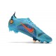 Nike Mercurial Vapor 14 Elite FG Uomo Blu Cloro Arancione Laser Marina