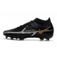 Nike Phantom GT2 Elite Dynamic Fit FG Nero Metallic Grigio Scuro Oro