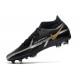 Nike Phantom GT2 Elite Dynamic Fit FG Nero Metallic Grigio Scuro Oro